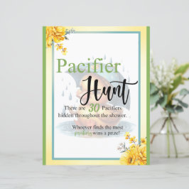 可愛いゴムアヒル赤ちゃんシャワーおしゃぶり狩りゲーム