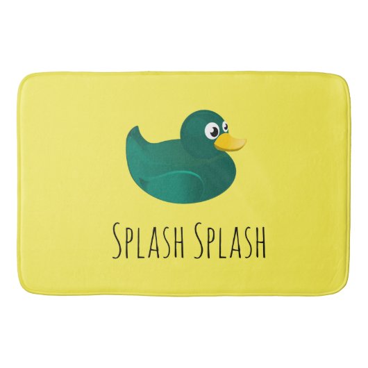 可愛いゴムアヒル風呂マット バスマット (正面)