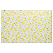 可愛いゴム鴨の模様生地 ファブリック (ファットクウォーター)