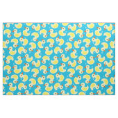 可愛いゴム鴨の模様生地 ファブリック (ファットクウォーター)