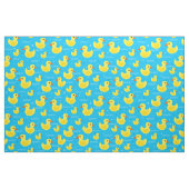 可愛いゴム鴨の模様生地 ファブリック (ファットクウォーター)