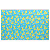 可愛いゴム鴨の模様生地 ファブリック (ファットクウォーター)