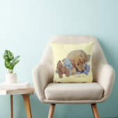 可愛いゴールデンレトリバー子犬の赤ちゃんテディベア クッション (椅子)