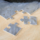 可愛いゴールデン・ドードルの背景 ジグソーパズル (側面)