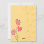 可愛いサボテン シーズンカード (裏面)