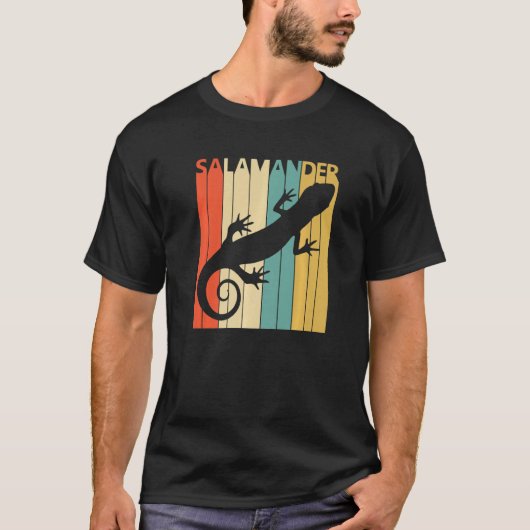 可愛いサラマンダー動物 Tシャツ (正面)