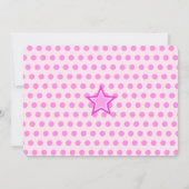 可愛いサルの二度目の誕生日パーティー 招待状 (裏面)