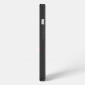 可愛いサル聞の音楽、音楽に夢中なサル iPhoneケース (左側面)