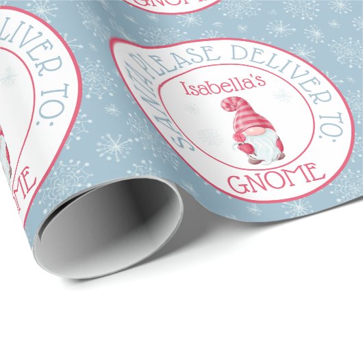 可愛いサンタお届け格言 ラッピングペーパー (ロールコーナー)