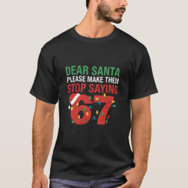 可愛いサンタのクリスマス引用文 冬の家族 Tシャツ