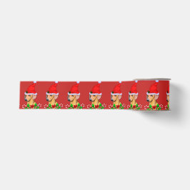 可愛いサンタダシュンドクリスマス グログランリボン