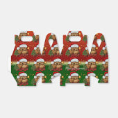 可愛いサンタベアークリスマスクリスマスゲーブルビーボックス2 フェイバーボックス (折り畳みなし)