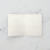 可愛いサンタレッドトラック&ツリーノートカード ノートカード (内部)