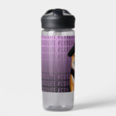 可愛いシックなコルギドッグベレー&バンダナを着て ウォーターボトル (正面)