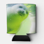 可愛いシフレンドリーール水中 缶クーラー (裏面)