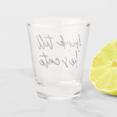 可愛いショットグラスになるまで飲む ショットグラス (裏面)