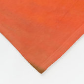 可愛いシリアのハムスター白黒斑点ペットおもしろい フリースブランケット (角)