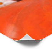 可愛いシリアのハムスター白黒斑点ペットおもしろい ポスター (コーナー)