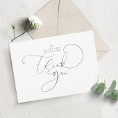 可愛いシンプルA小さなカード大きな感謝を言う