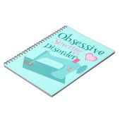 可愛いシーメストレス強迫症裁縫障害 ノートブック (左側)