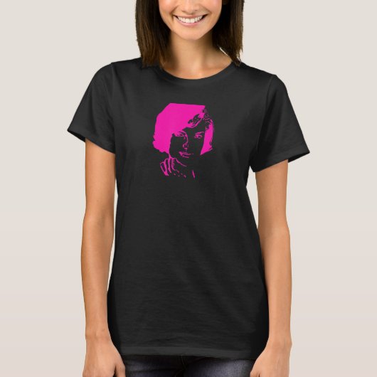 可愛いジャクリーンKennedy Onassis Jackie O Tシャツ (正面)