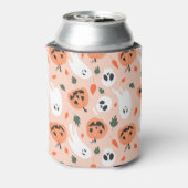 可愛いジャックオーランタン&幽霊柄 缶クーラー (缶裏面)