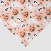 可愛いジャックオーランタン&幽霊柄 薄葉紙 (詳細)