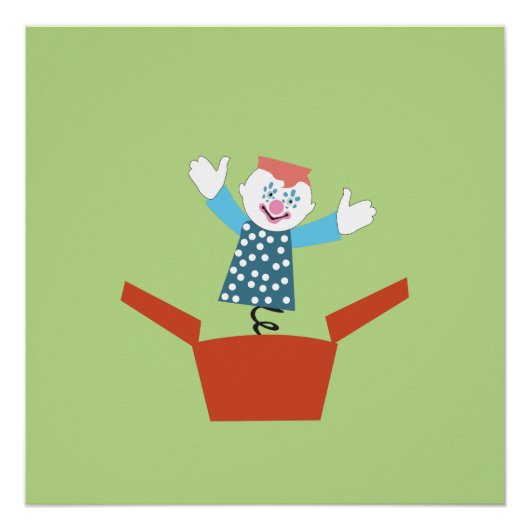 可愛いジャック・イン・ザ・ボックス ポスター (正面)