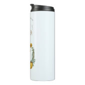 可愛いジャングルサファリキリン赤ちゃんシャワーありがとう タンブラー (回転右)