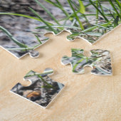 可愛いジリス（ゴファー、エブラツキ） ジグソーパズル (側面)