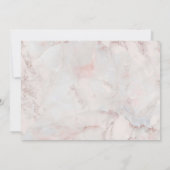 可愛いスクリプトピースラブジョイホリデーフォトカード シーズンカード (裏面)