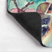 可愛いスズメ春マウスパッド マウスパッド (コーナー)