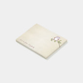 可愛いスタイリッシュフクロウ ポストイット (アングル)