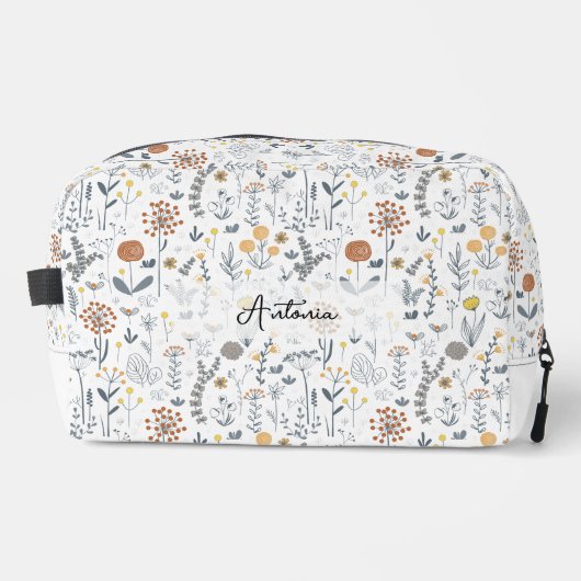 可愛いスタイリッシュフローラ制吐鉛筆ケース汎用 ドップキット (正面)