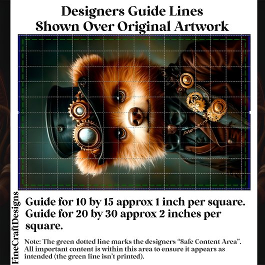 可愛いスチームパンクブラウンベアポートレートCL2デコページ 薄葉紙
