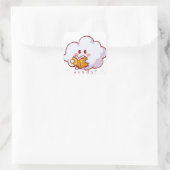 可愛いステッカー！ スクエアシール (バッグ)