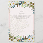 可愛いストーリータイムバニー赤ちゃんシャワー性別Invを明らかにする (裏面)