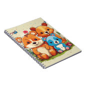 可愛いスパイラルノート ノートブック (右側)