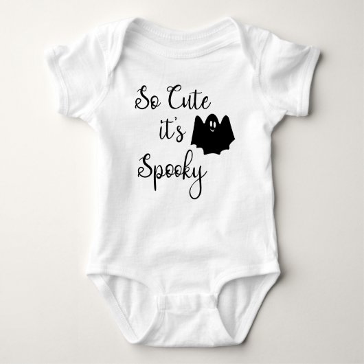 可愛いスプキー ベビーボディスーツ (正面)