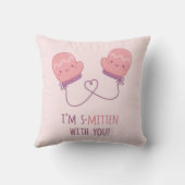 可愛いスミッテンでカップルの部屋の装飾をミトン クッション (裏面)