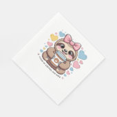 可愛いスロスコーヒーラバーシャツおもしろい- Fueled by Co スタンダードランチョンナプキン (角)