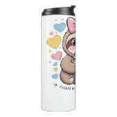 可愛いスロスコーヒーラバーシャツおもしろい- Fueled by Co タンブラー (回転左)