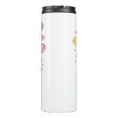 可愛いスロスコーヒーラバーシャツおもしろい- Fueled by Co タンブラー (裏面)