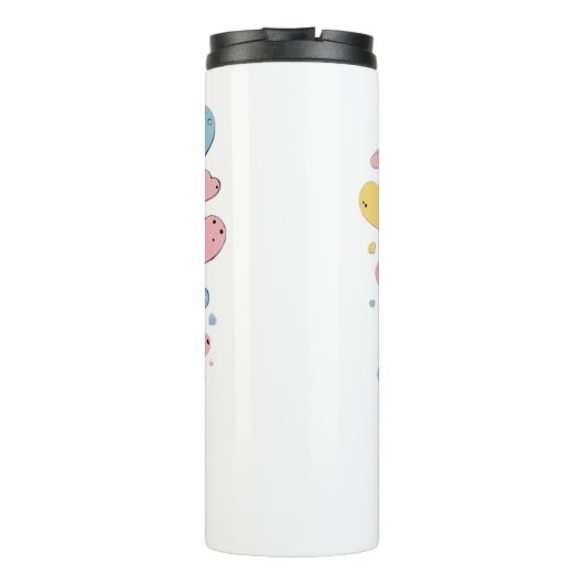 可愛いスロスコーヒーラバーシャツおもしろい- Fueled by Co タンブラー (裏面)