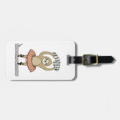 可愛いスロッスユニークラゲッジタグ ラゲッジタグ (正面横)