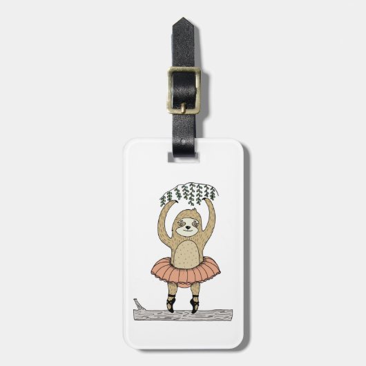 可愛いスロッスユニークラゲッジタグ ラゲッジタグ (正面縦)