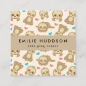 可愛いスロット、キッズセ遊ン、アクティビティセンター スクエア名刺 (正面)