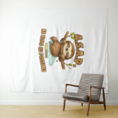 可愛いスロースASAP – 可能な限り遅いクラシックT-Sh タペストリー (インサイチュ(横))