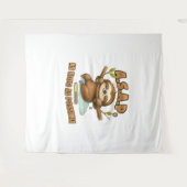 可愛いスロースASAP – 可能な限り遅いクラシックT-Sh タペストリー (正面(横))