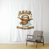 可愛いスロースASAP – 可能な限り遅いクラシックT-Sh タペストリー (インサイチュ)